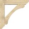 Ekena Millwork Legacy Slat Rough Sawn Bracket w/ Offset Brace, Douglas Fir, 8"W x 40"D x 40"H BKT0806X40X40LEC06RDF - alternate 3